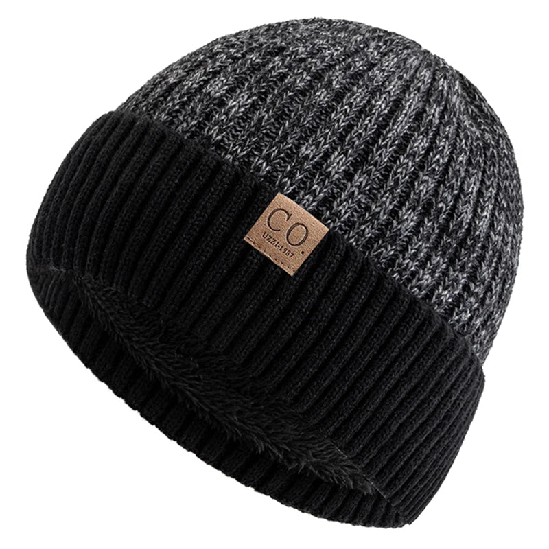 Officialz Two-Tone Knit Beanie
