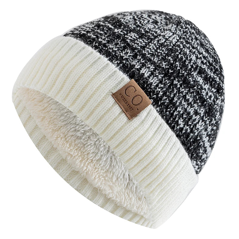 Officialz Two-Tone Knit Beanie winter wear