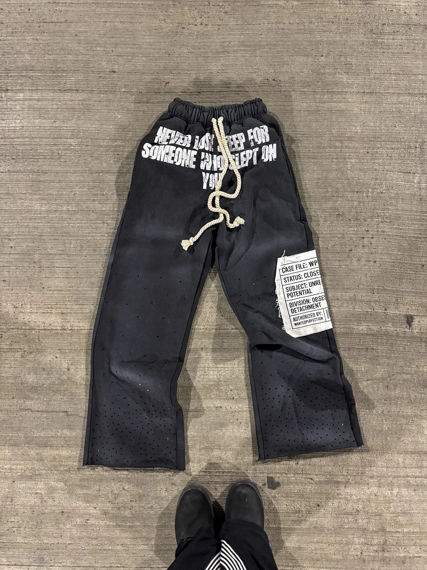 Officialz Y2k Harajuku Goth two piece outfit for men and wmen