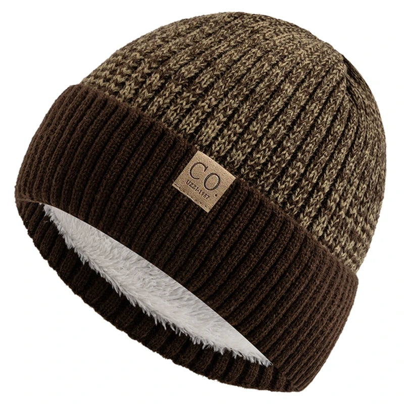 Officialz Two-Tone Knit Beanie