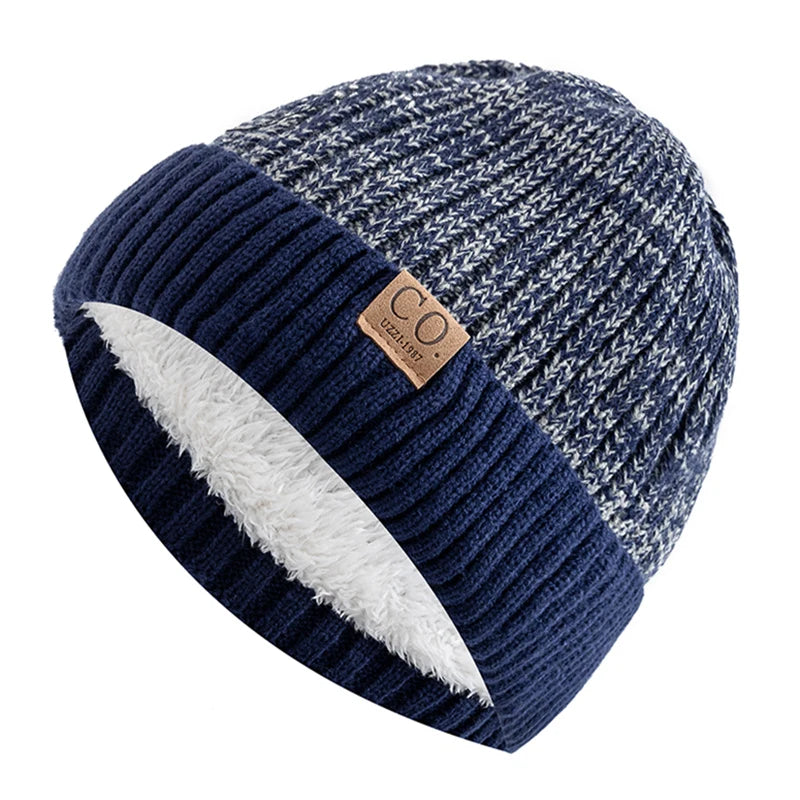 Officialz Two-Tone Knit Beanie