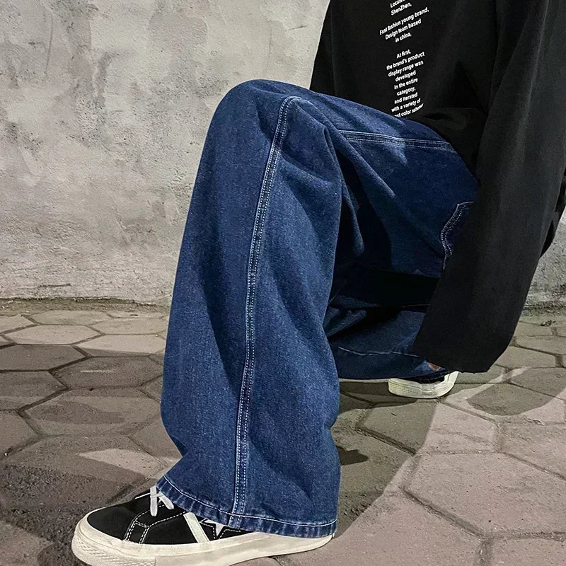 Officialz Korean-Style Loose Jeans