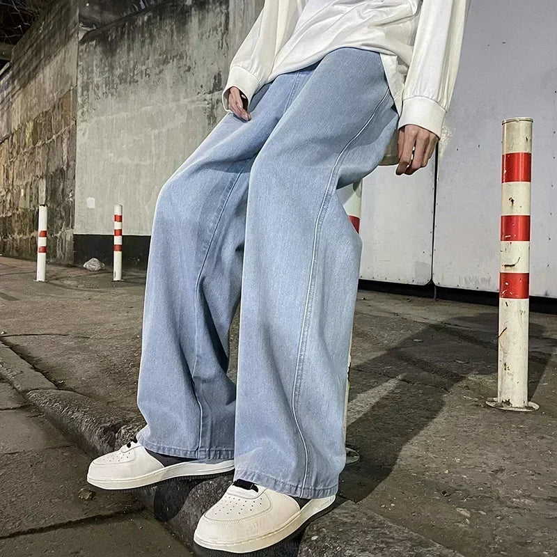 Officialz Korean-Style Loose Jeans