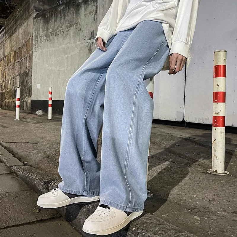 Officialz Korean-Style Loose Jeans