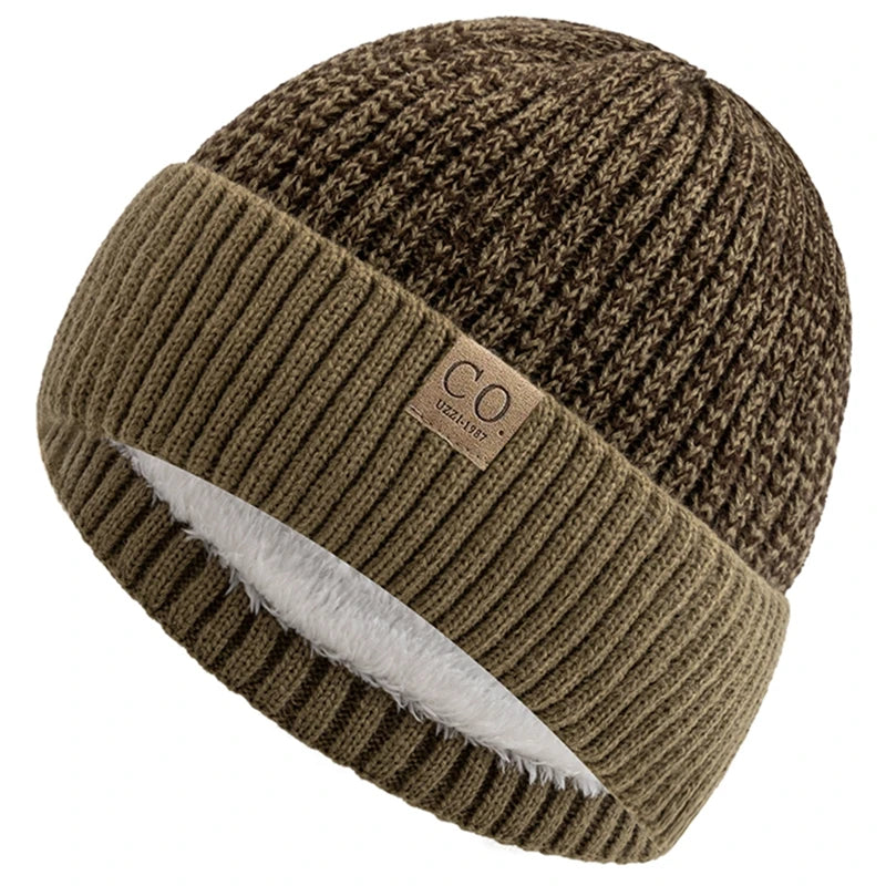 Officialz Two-Tone Knit Beanie