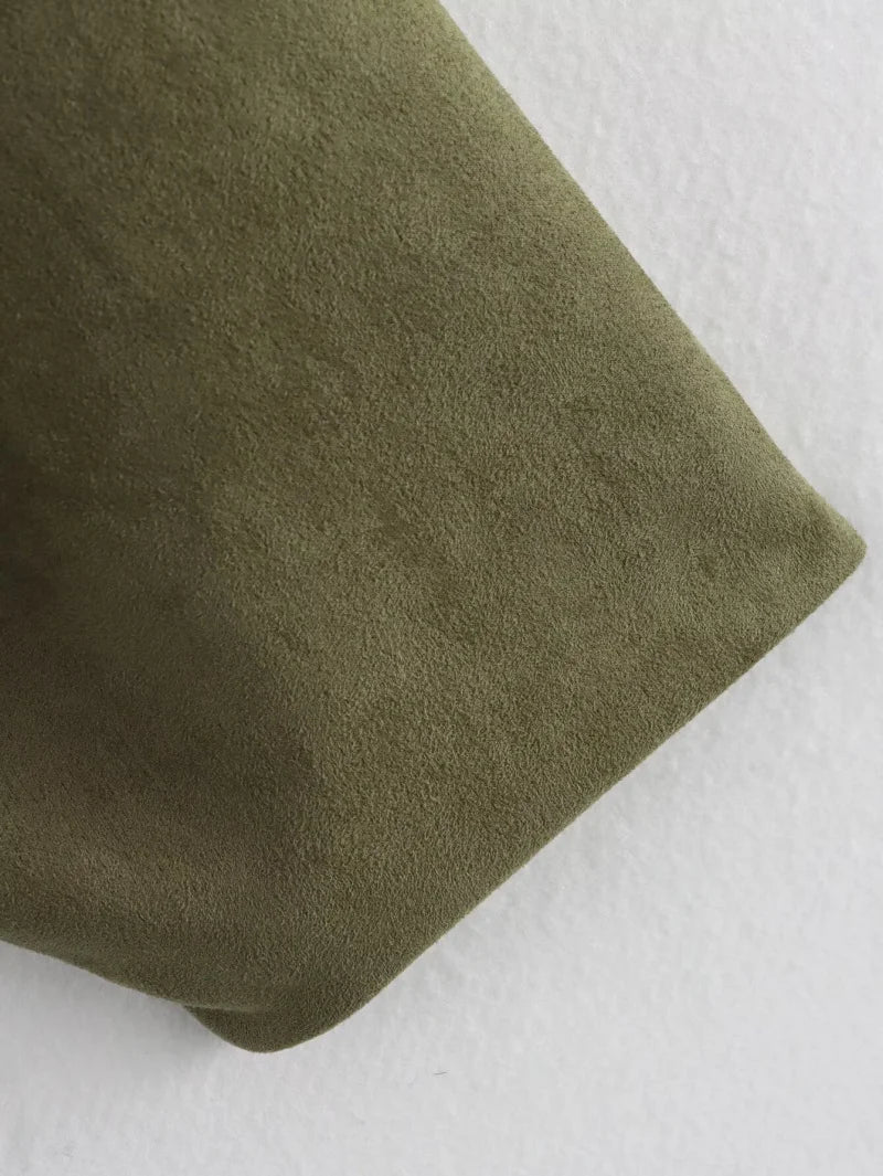 Officialz Suede Style Bomber Jacket