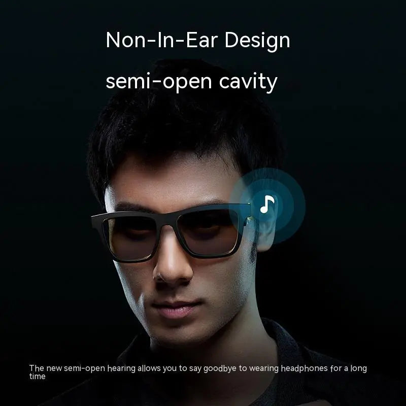 Smart Glasses Bluetooth Sunglasses with Black Technology