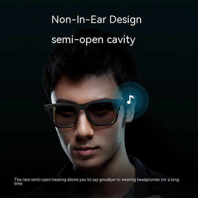 Smart Glasses Bluetooth Sunglasses with Black Technology