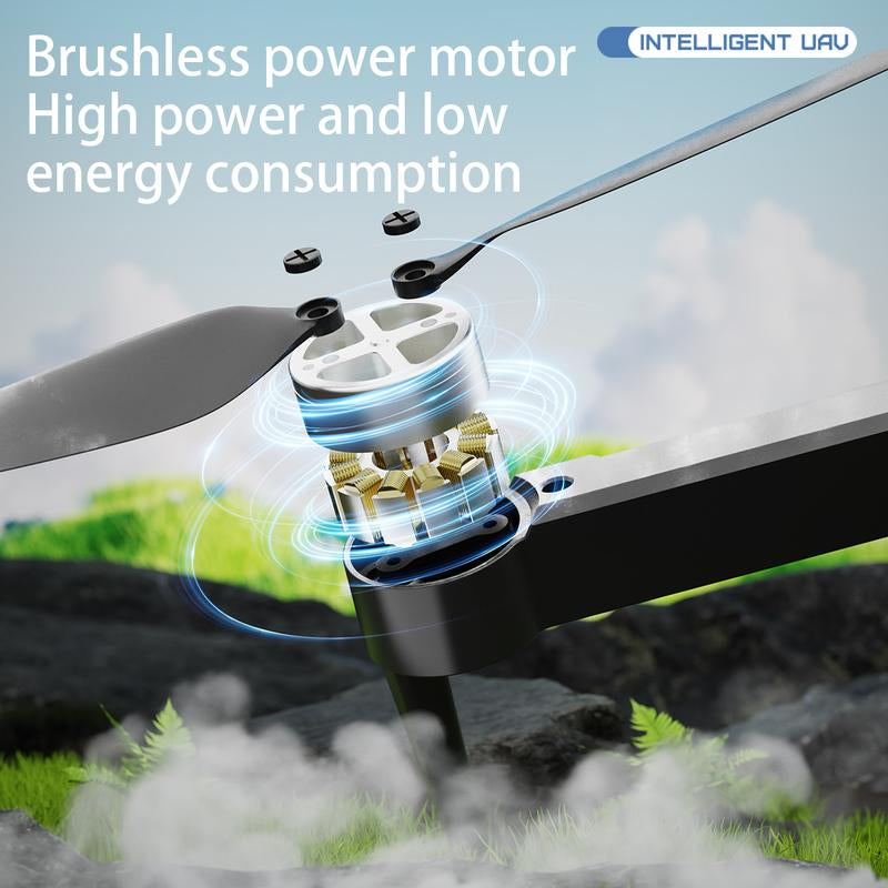Ultimate M8 PRO FPV Drone 2025 4K UHD Stabilized Camera 5G Wifi Brushless Motors Optical Flow Auto Return Intelligent Aerial Photography