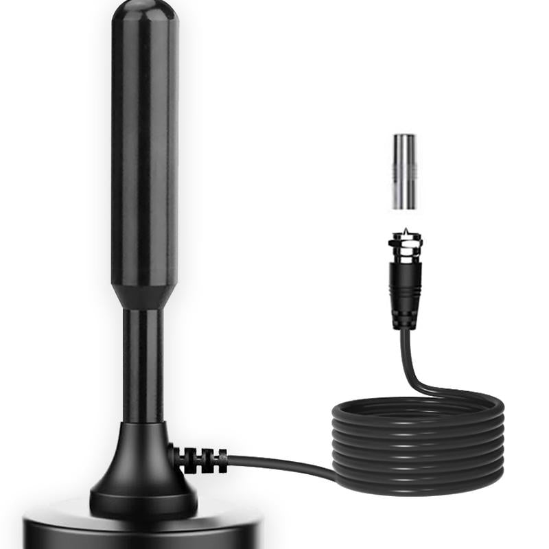 ZIHNIC Digital HD Antenna Indoor HDTV 1080P 4K Long Range High Definition Antenna with USB Cable & Coaxial Connector